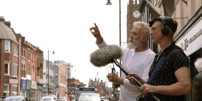Sound artist Dan Fox speaks to  Charlie MacKeith on Duke Street, Barrow-in-Furness.