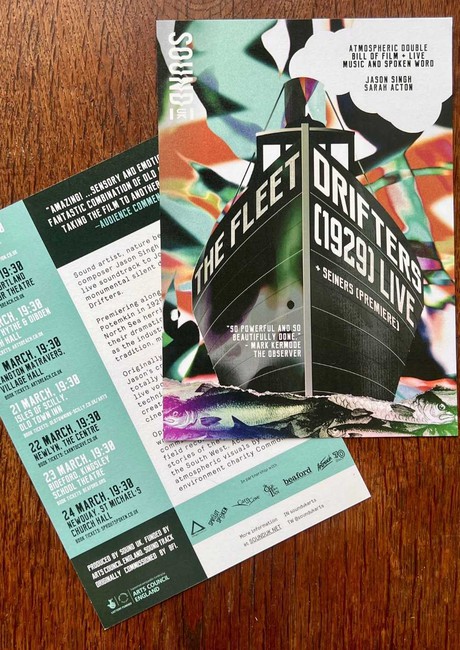 Jason Singh - Drifters - tour flyer Jason Singh - Drifters - tour flyer