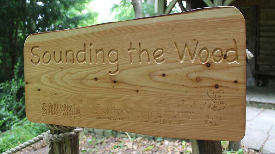 sounding the wood sign 
