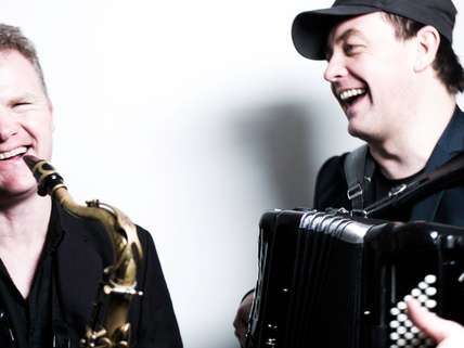 Image of Iain Ballamy & Stian Carstensen.